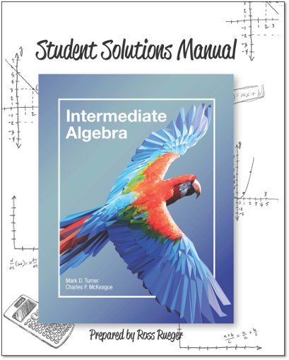 Student Solutions Manual for Intermediate Algebra