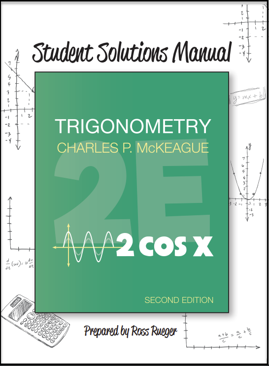 Student Solutions Manual for Trigonometry2