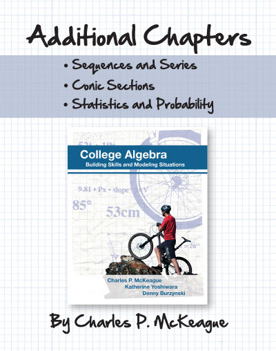 College Algebra Additional Chapters