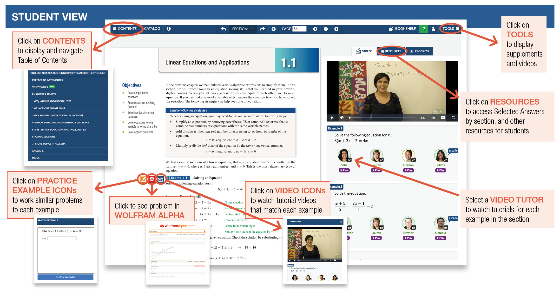 eBook Walkthrough for Students